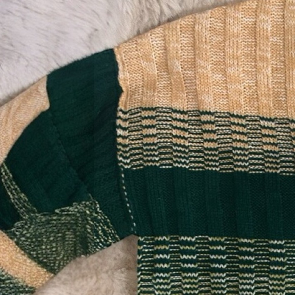 NWT Rue 21 V Neck Drop Shoulder High-Low Transitional Knit Sweater Women’s, M - Picture 5 of 13